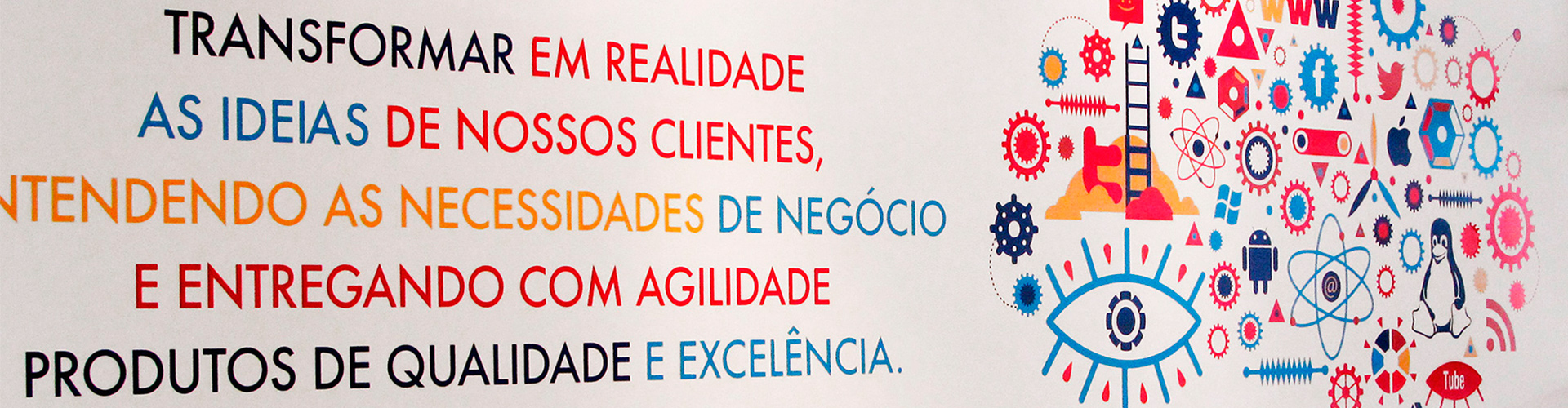O que fizemos: